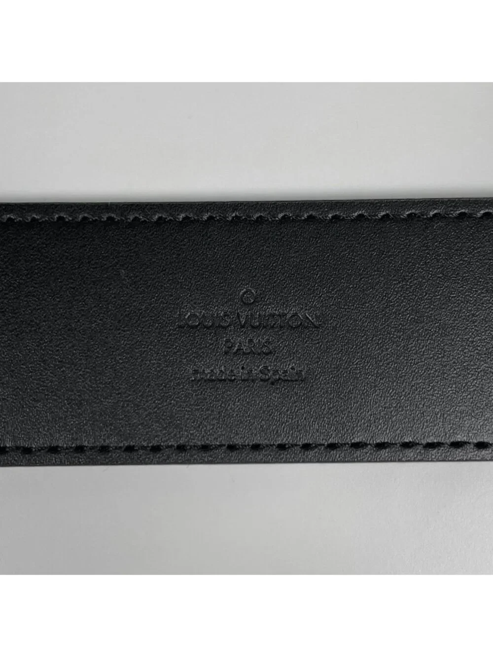 Louis Vuitton Ceinture LV Initial Belt Damier Graphite Black
